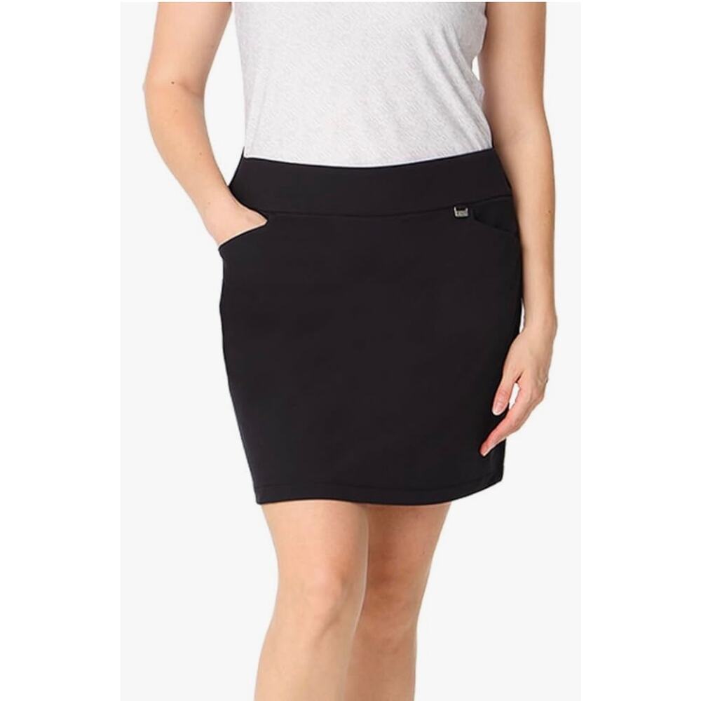 Greg Norman New Womens Skort Tennis Golf Hiking Plus XXL Black